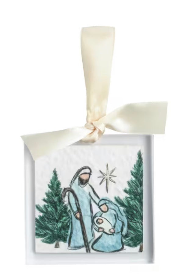 Square Acrylic Ornament