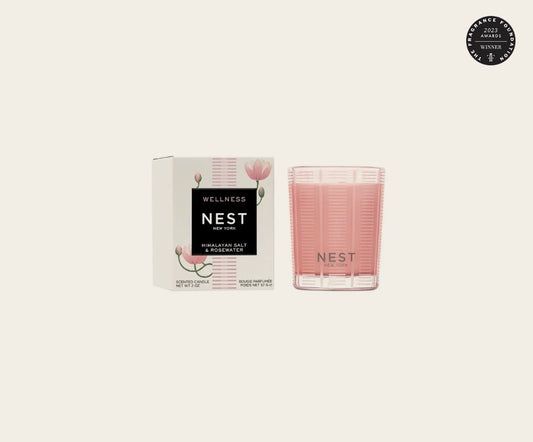 Himalayan Salt & Rosewater Votive Candle