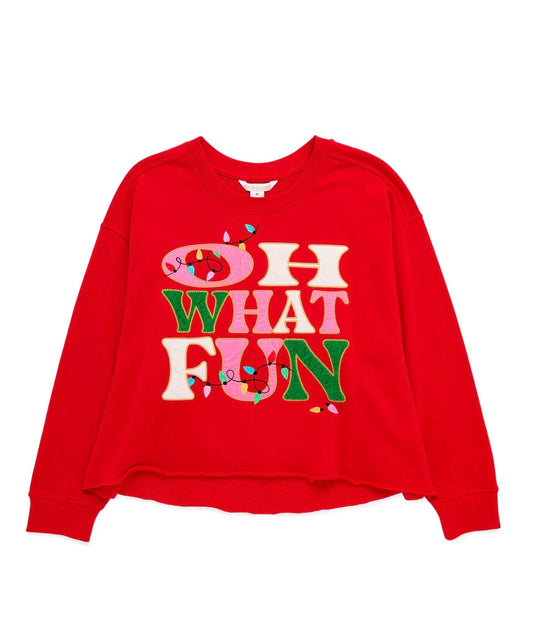 "Oh What Fun" Lounge Sweatshirt