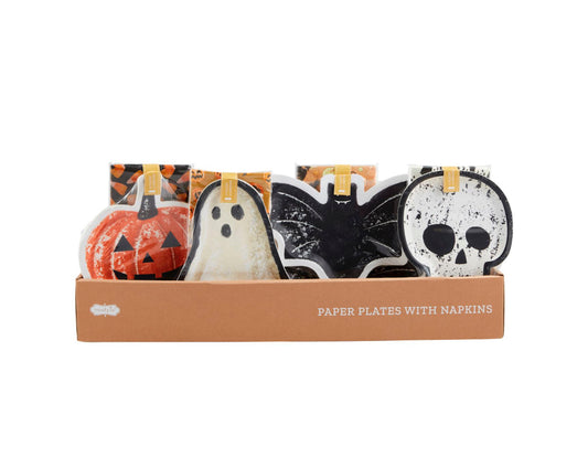 Halloween Paper Plate and Napkin Set