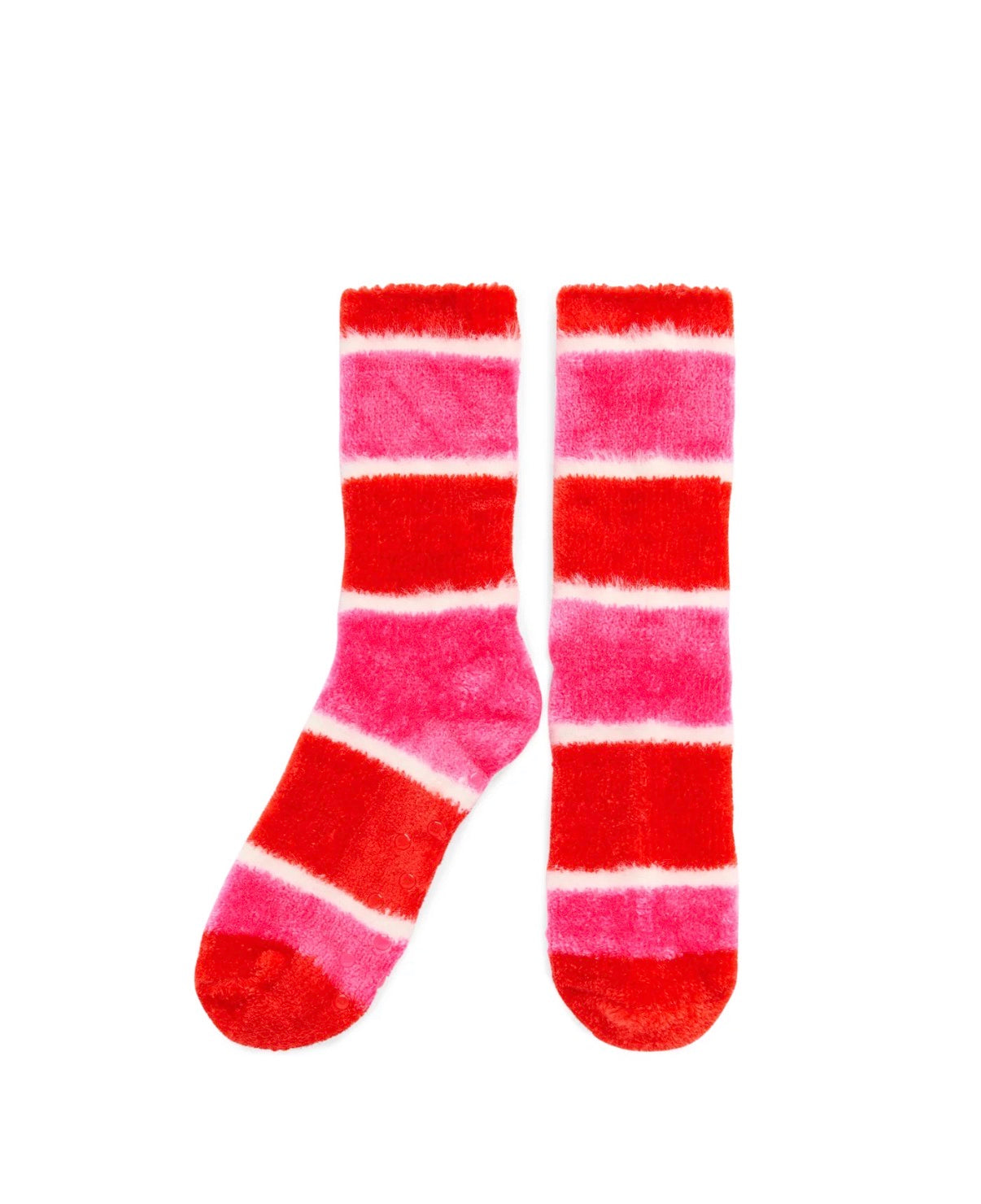 Fuzzy Stripe Socks