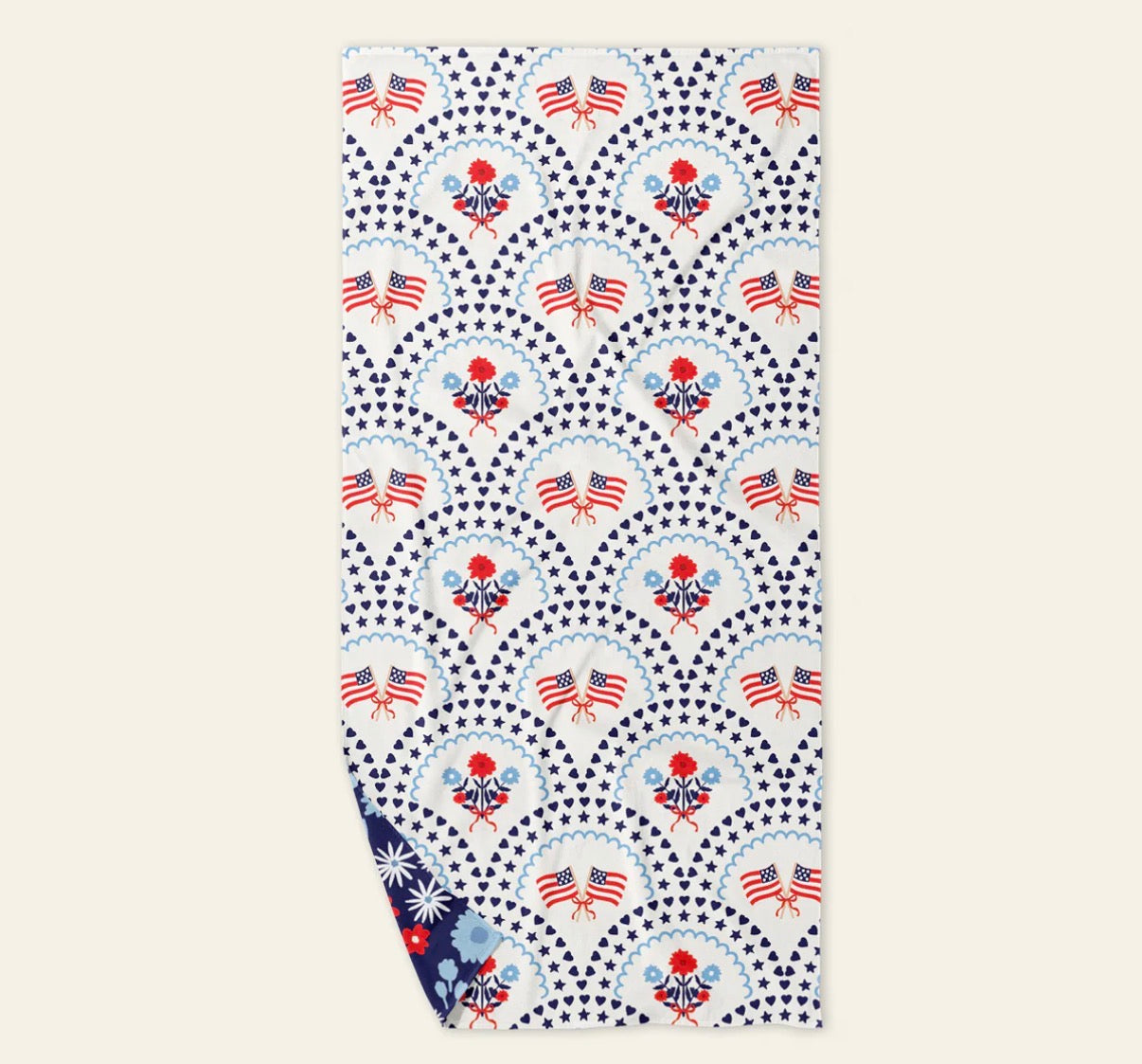 All-American Darling XL Quick-Dry Beach Towel