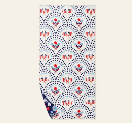 All-American Darling XL Quick-Dry Beach Towel