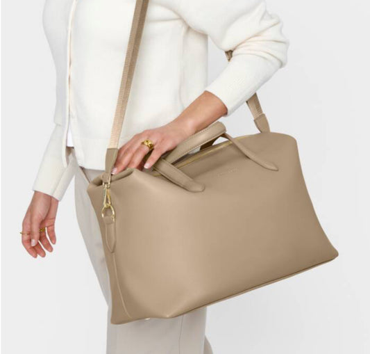 Milan Cabin Bag- Light Taupe