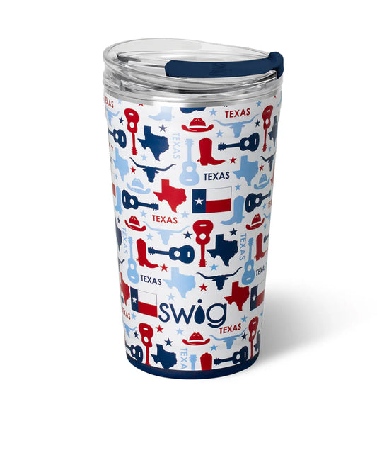 Lone Star Party Mug 24oz