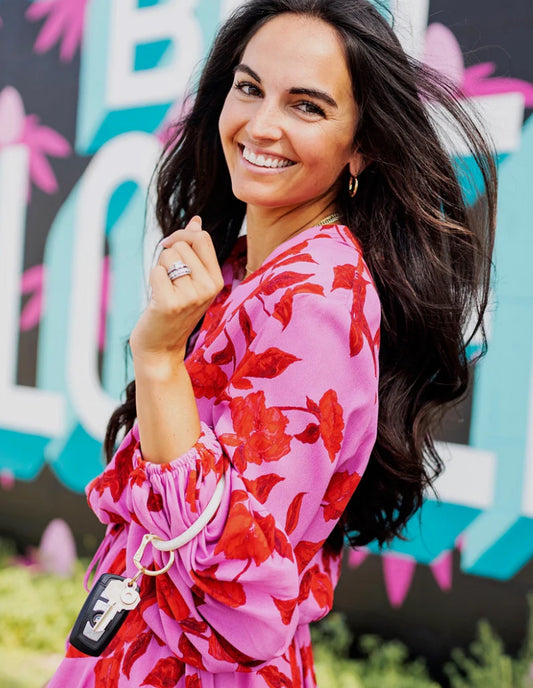 Resin Big O® Key Ring - Marshmello