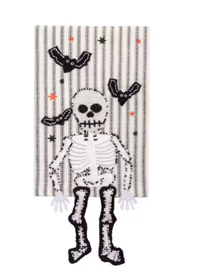 Halloween Dangle Leg Tea Towel