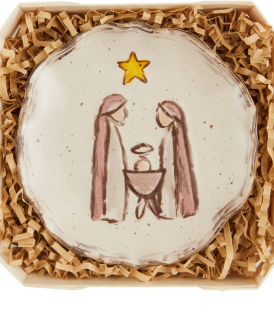 Nativity Trinket Dish