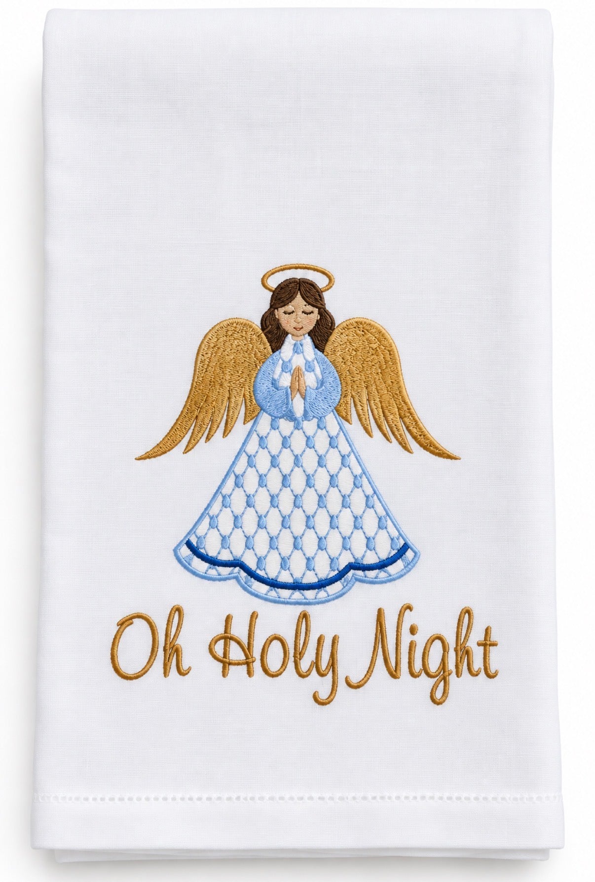 Oh Holy Night Tea Towel
