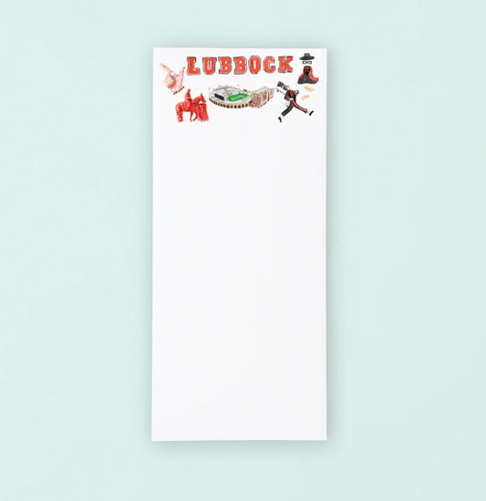 Lubbock Pattern Listpad