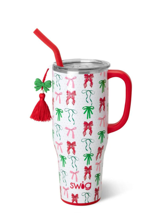 Ribbons and Bows Mega Mug 40oz