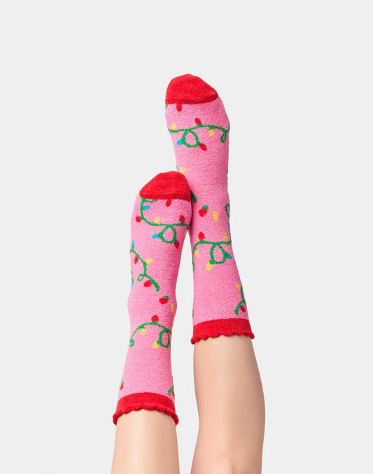 String Lights Socks
