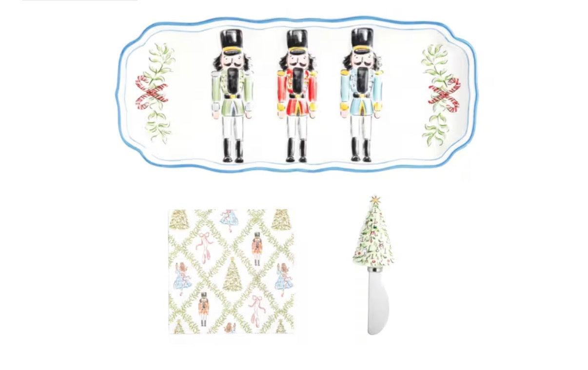 NUTCRACKER HOSTESS SET