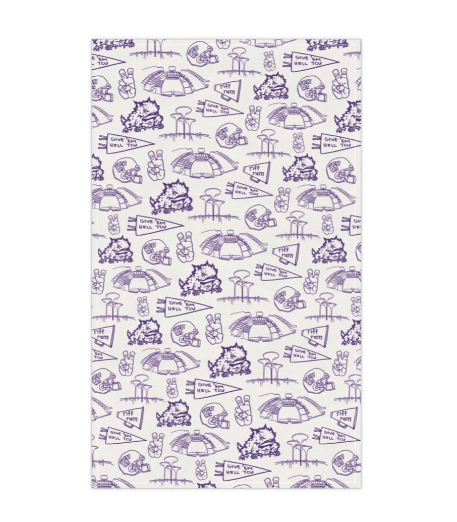 TCU COTTON KITCHEN TOWEL