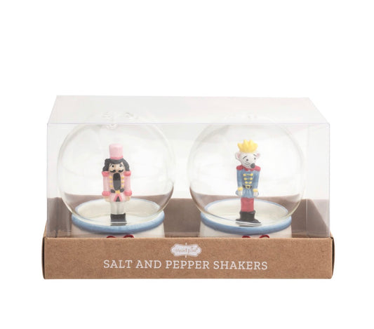Nutcracker Globe Salt & Pepper Set