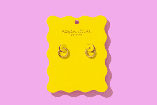 Julia Huggie Earrings