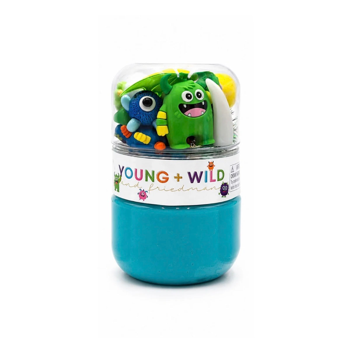 Grab & Go Dough Jar - Colorful Monster