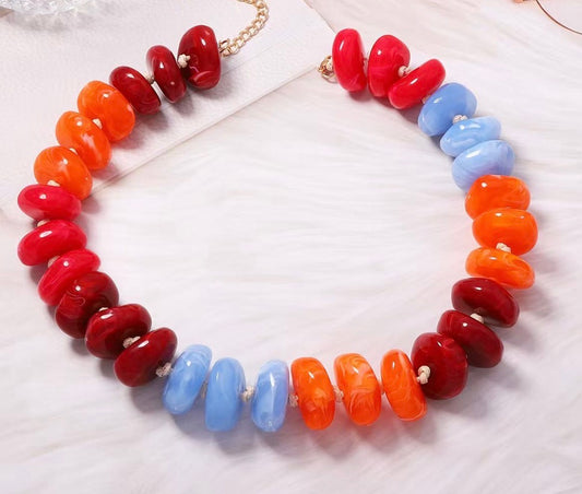 Delray Beaded Necklace