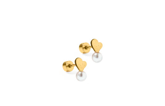 Screwback Stud Earrings - Heidi Pearl