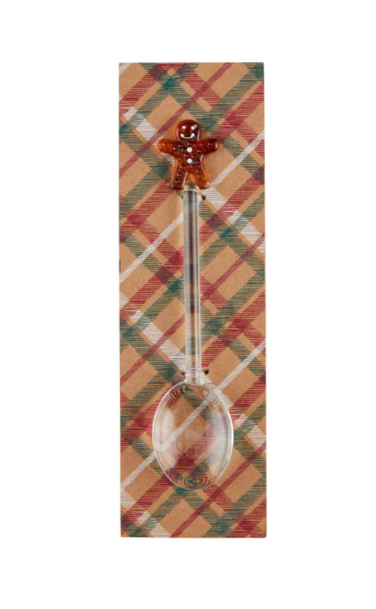 Christmas Glass Spoons