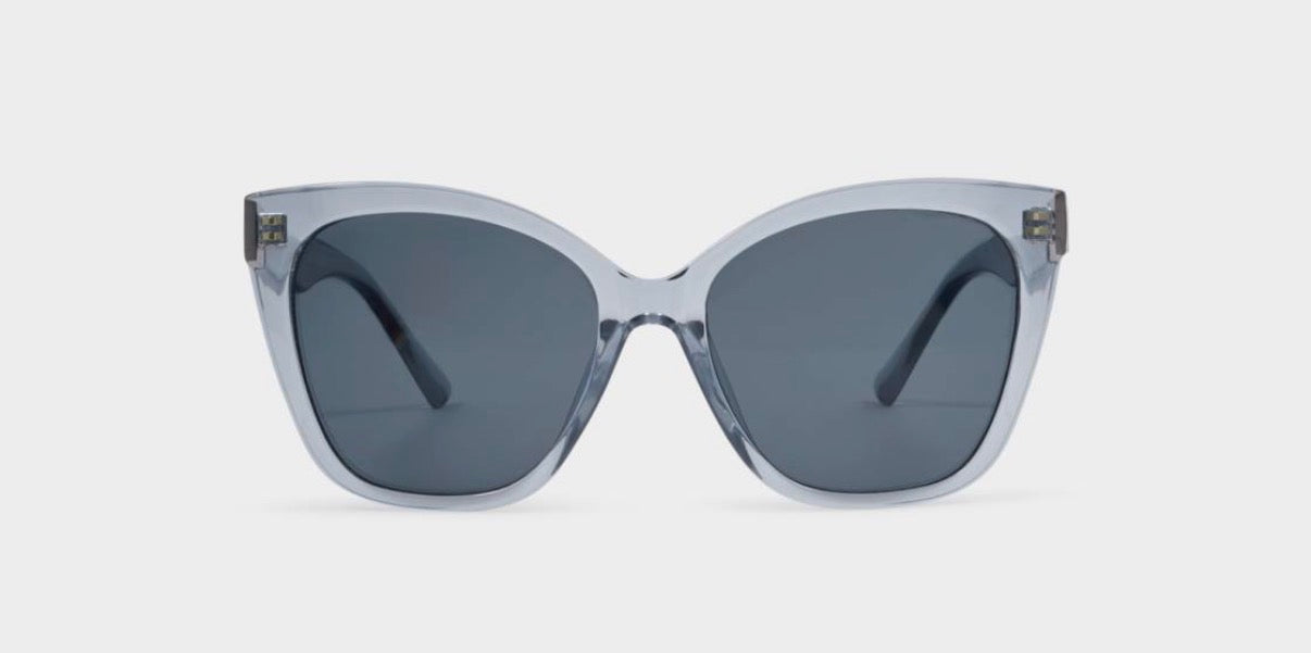 Mykonos Sunglasses- Blue Transparent