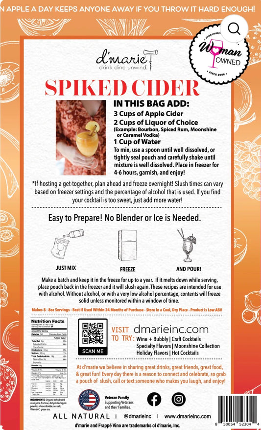 Spiked Cider Cocktail Slush