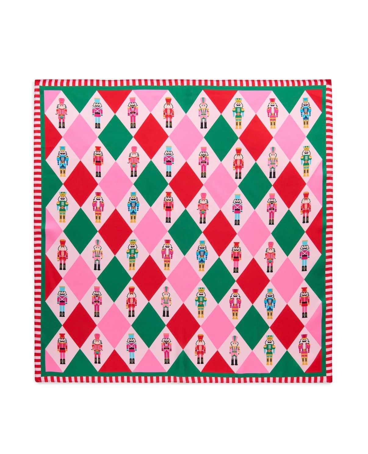 Festive Nutcracker Square Scarf