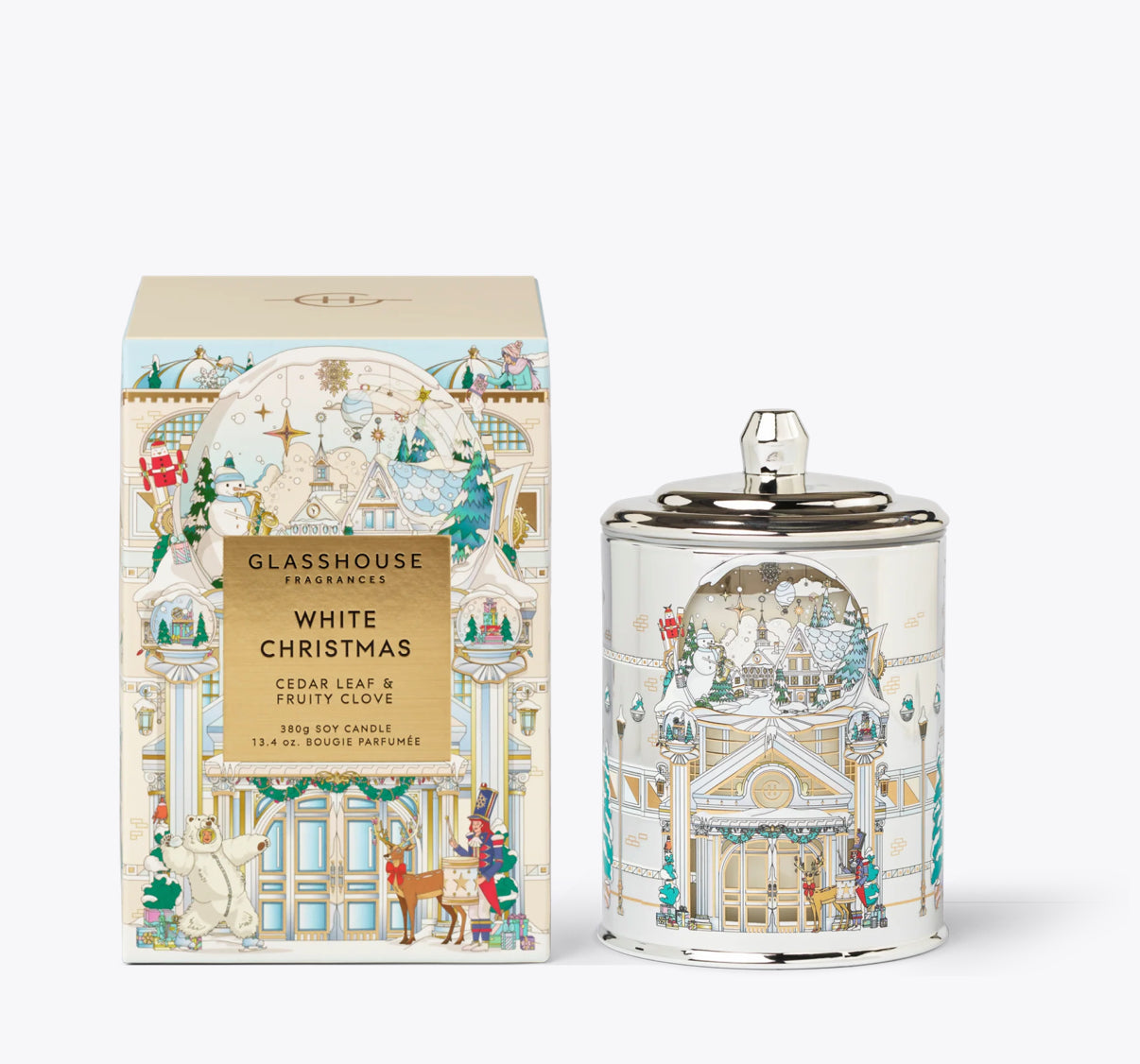 13.4OZ. CANDLE - CHRISTMAS - WHITE CHRISTMAS