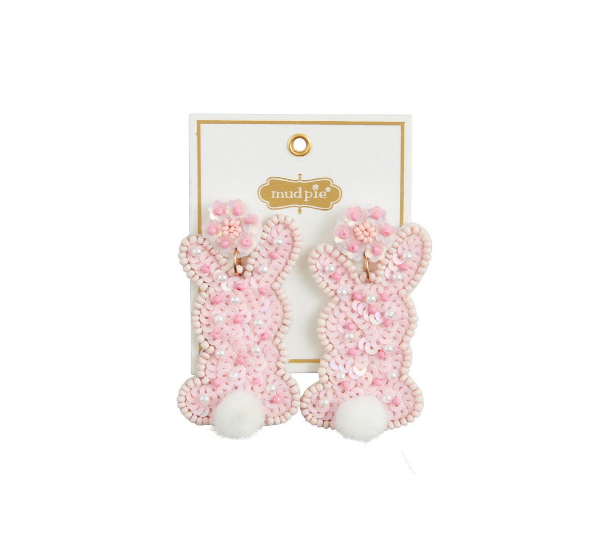 Beaded Easter Earrings