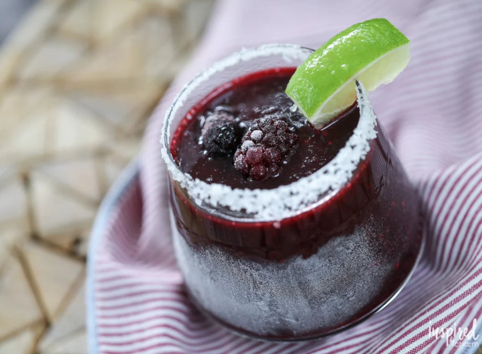 Blackberry Bourbon Slush