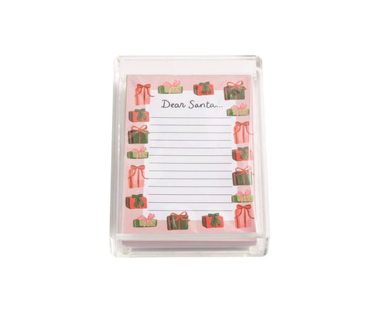 Christmas Notepad & Caddy Set