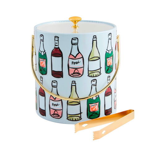 Vinyl Ice Bucket Set