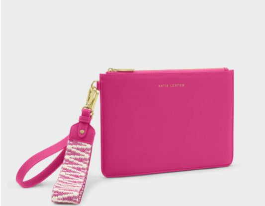 Hallie Purse Wrislet - Fuchsia