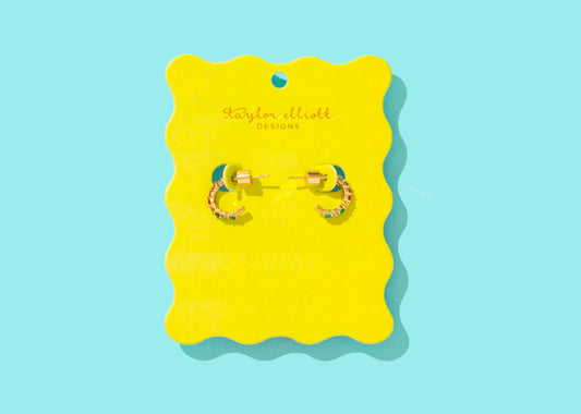 Hallie Colorful Huggie