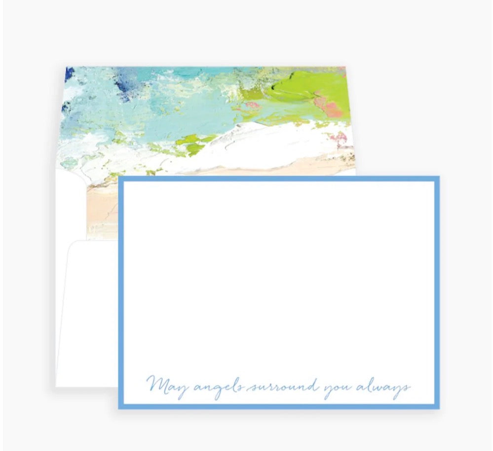 May Angels Surround You Always Notecards
