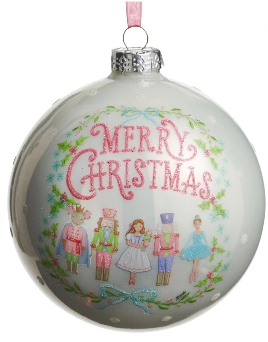 Pastel Nutcracker Ornament