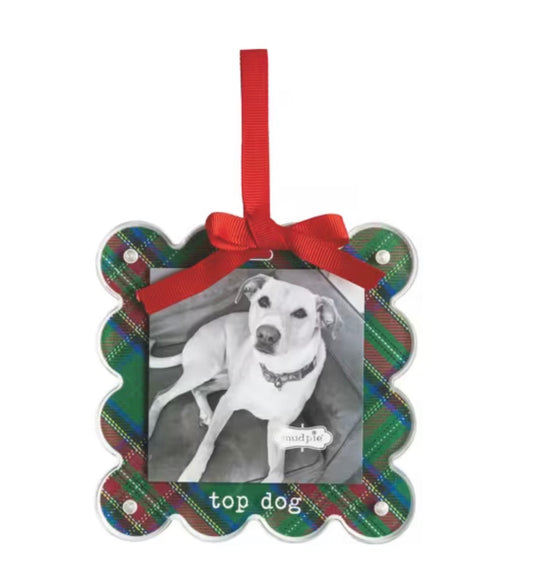 Tartan Frame Ornament