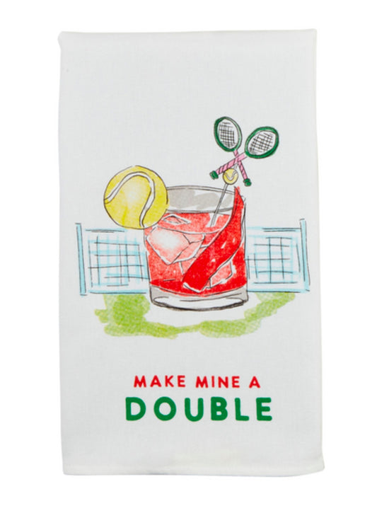 Make Mine a Double Tea Towel