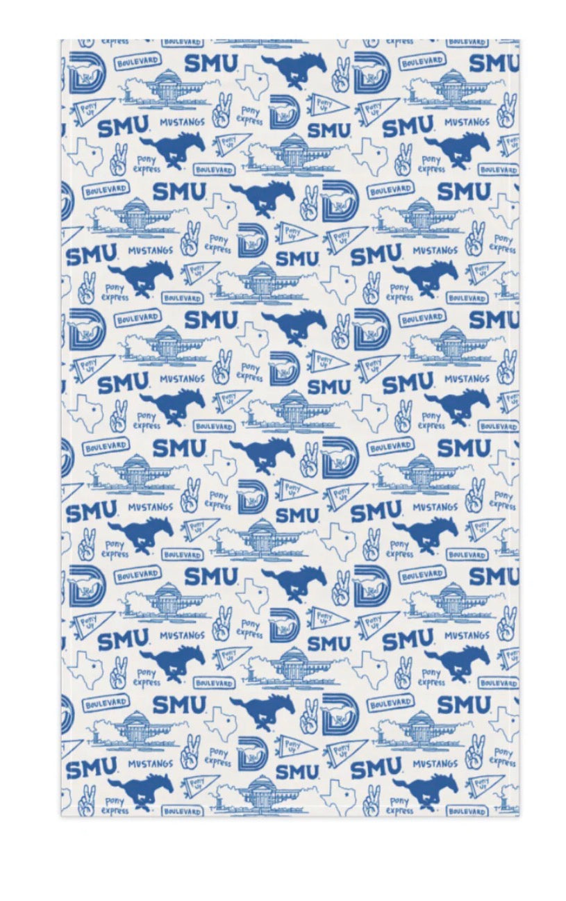 SMU COTTON TEA TOWEL