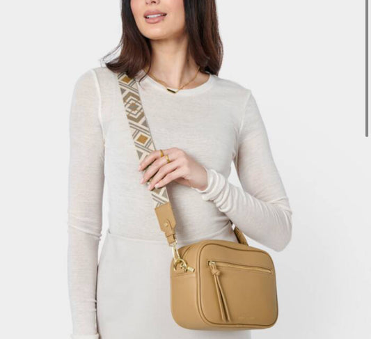Hallie Crossbody Bag- Camel