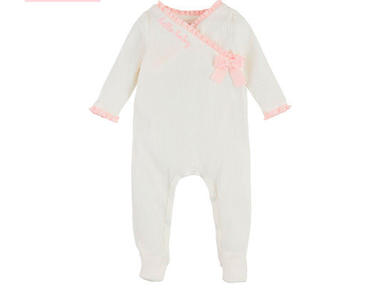 Hello Baby Pink Sleeper