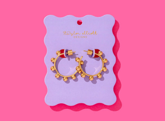 Dottie Gold Hoop