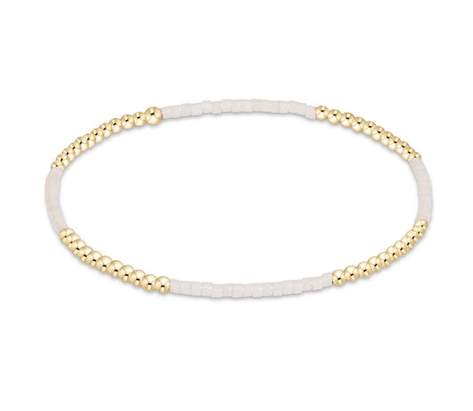 hope blissful bracelet - milkshake