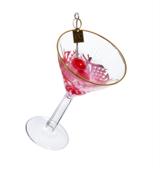 5.5" Pink Martini Ornament