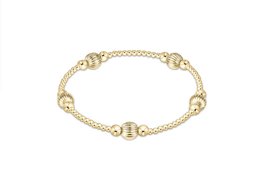 Purpose Dignity 6mm Bead Bracelet-Gold