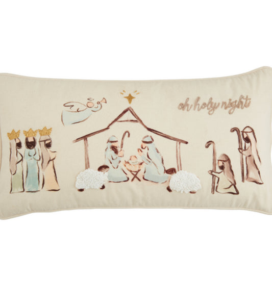 Nativity Lumbar Pillow