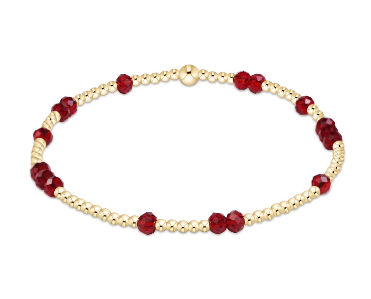 gameday flirty hope unwritten bracelet - maroon