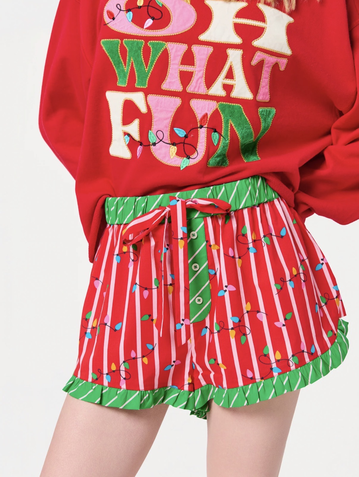 String Lights Boxer Short