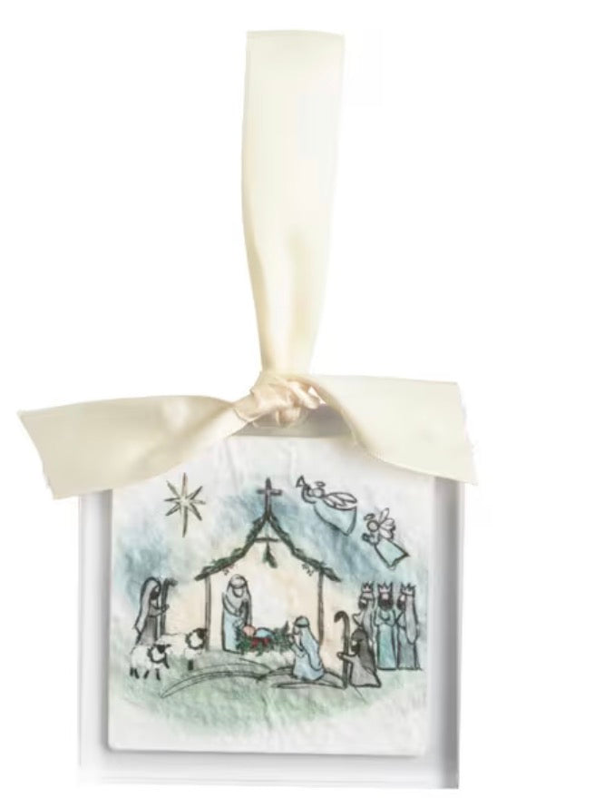 Square Acrylic Ornament