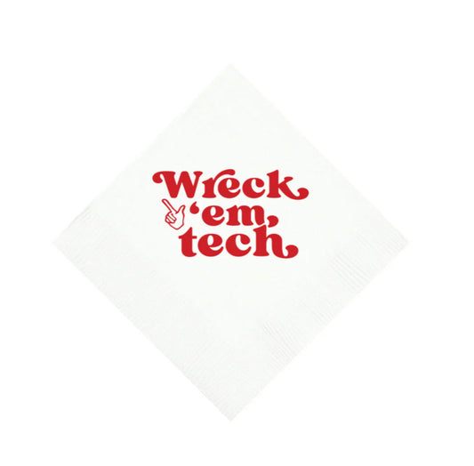 Texas Tech Cocktail Napkins